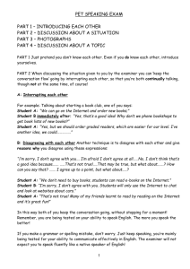 PET Speaking Exam Guide: Tips & Techniques