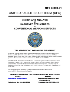 Hardened Structures Design: UFC 3-340-01