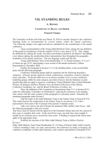 Rules/Records - Holston Conference of the United Methodist Church