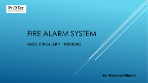 Fire Alarm System Basics