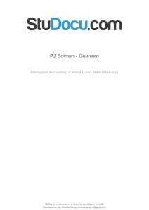 Home Office & Branch Accounting: Problems & Solutions