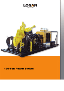 Logan 120-Ton Power Swivel Technical Manual