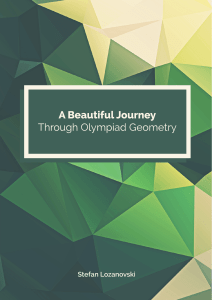 Olympiad Geometry Textbook: A Beautiful Journey