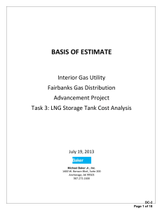 LNG Storage Tank Cost Analysis Report