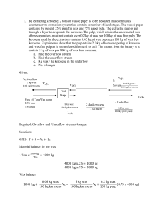 Extraction Problems: Chemical Engineering