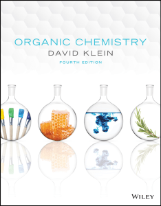 Organic Chemistry Textbook by David Klein