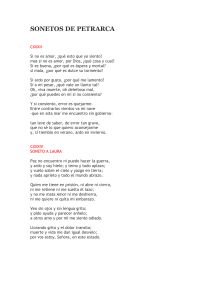 Sonetos de Petrarca: Amor y Dolor en la Poesía Renacentista